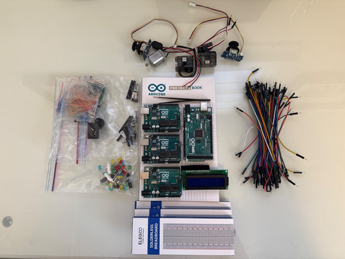 Arduino starter kit 3x uno - arduino,