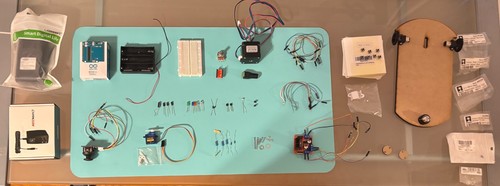 Arduino uno starter kit robot - arduino,